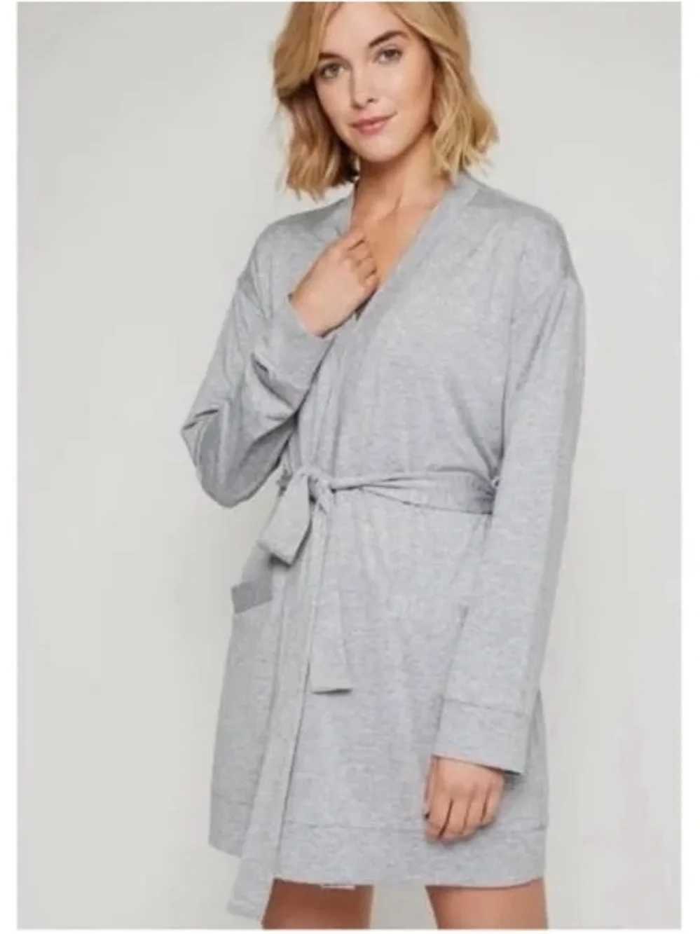 Fourlaps Gray Heather Stratus Wrap Robe